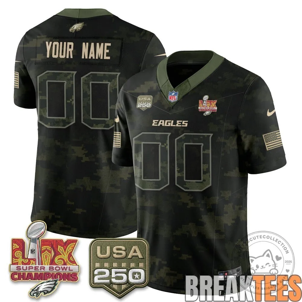 Philadelphia Eagles Salute To Service Camouflage Football Jersey 8 Philadelphia Eagles Salute To Service Camouflage Football Jersey