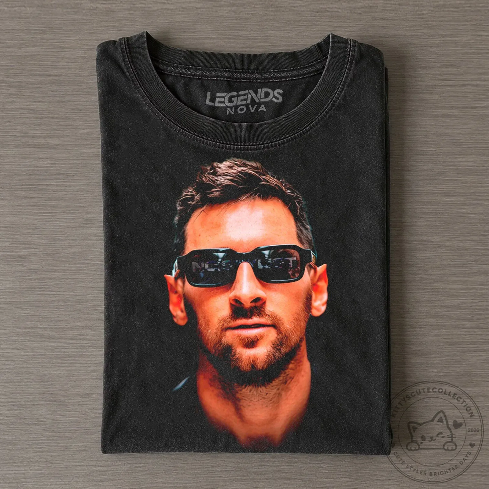 Lionel Messi GOAT 2026 Soccer Fan T-Shirt