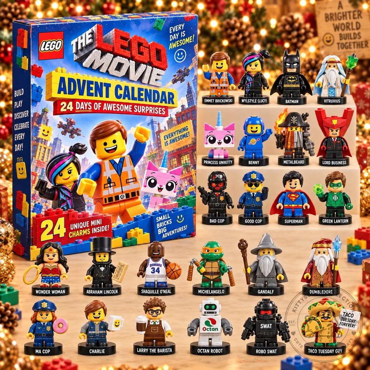 The Lego Movie Advent Calendar 24 Days of Awesome Surprises