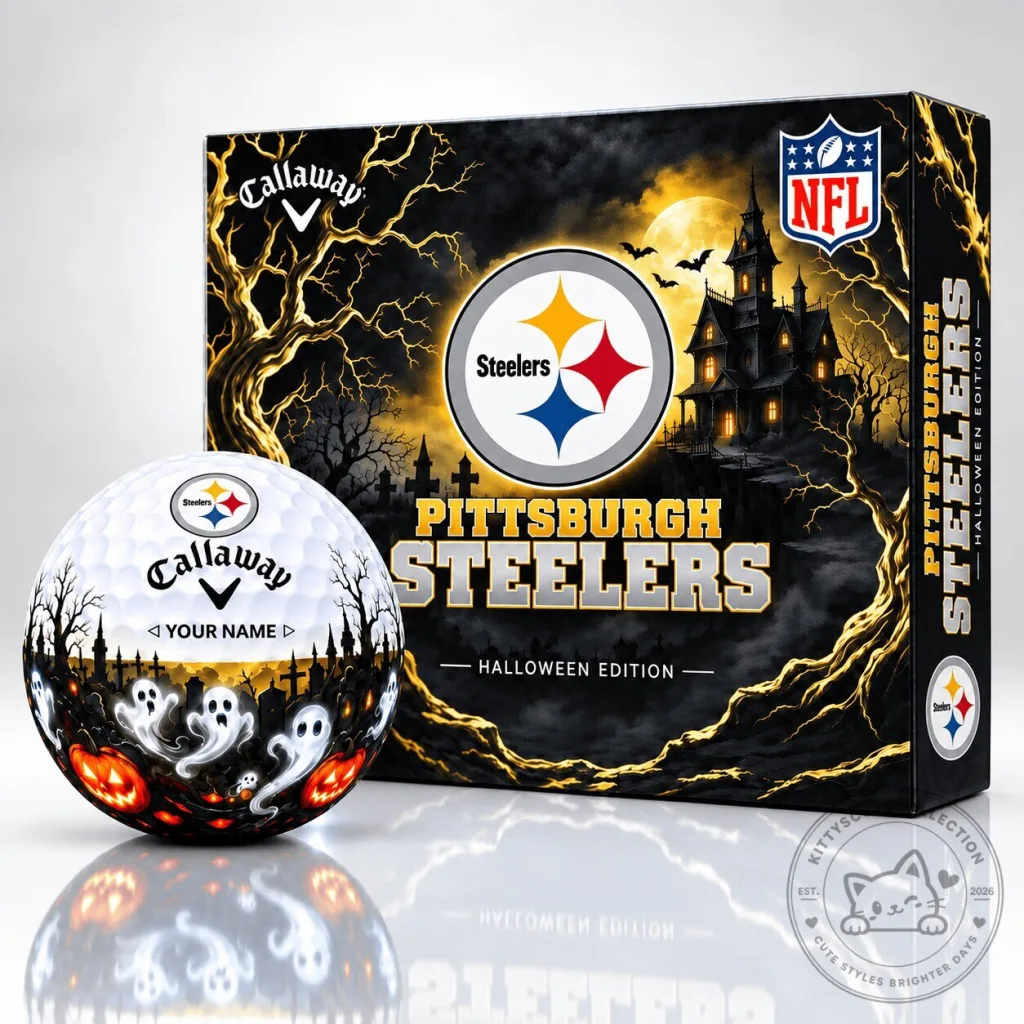 Pittsburgh Steelers Halloween Edition Callaway Golf Ball Pittsburgh Steelers Halloween Edition Callaway Golf Ball