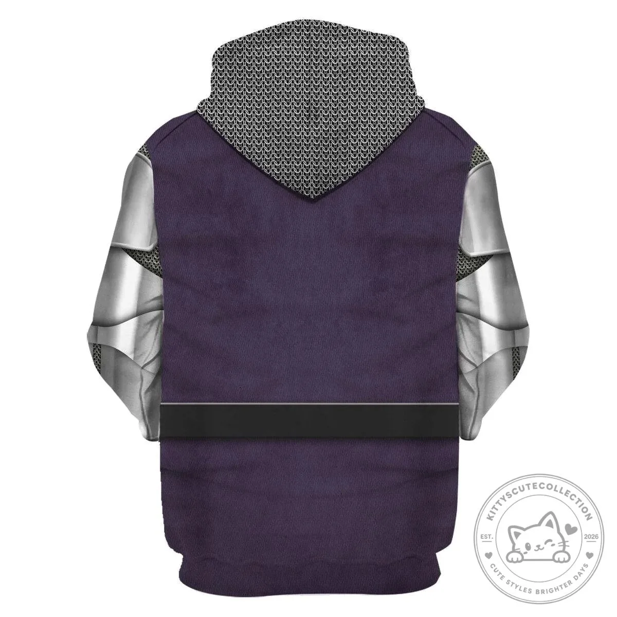 Medieval Knight Armor Suit of Agincourt Duke of Alencon Costume Hoodie 20 Medieval Knight Armor Suit of Agincourt Duke of Alencon Costume Hoodie