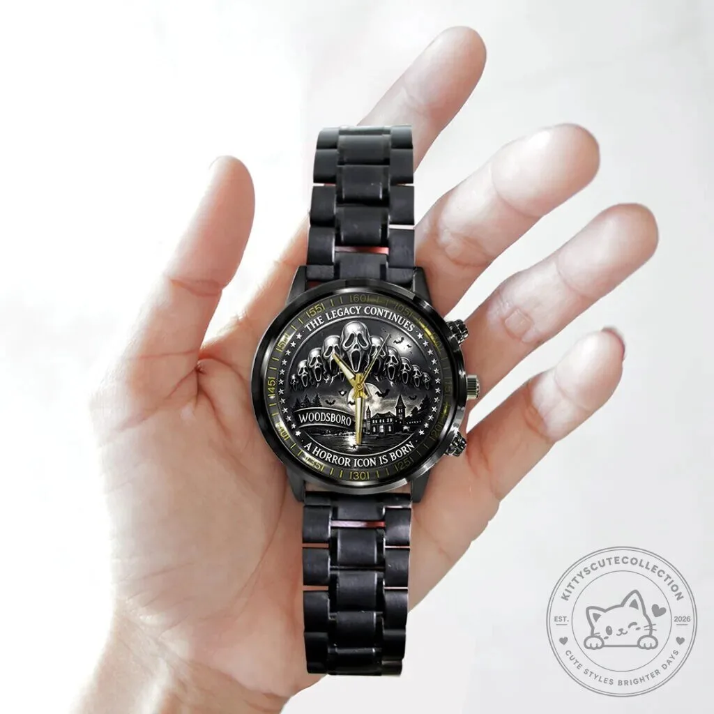 Scream Woodsboro Horror Icon Stainless Steel Watch 13 Scream Woodsboro Horror Icon Stainless Steel Watch