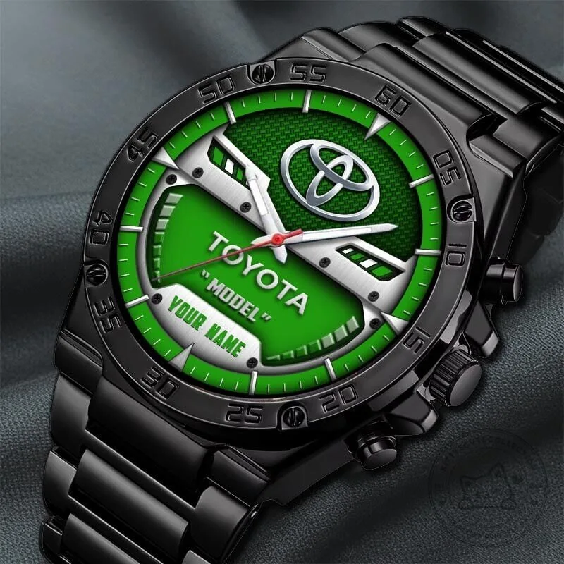 Toyota Custom Name Elegant Fashion Design Black Watch 14 Toyota Custom Name Elegant Fashion Design Black Watch