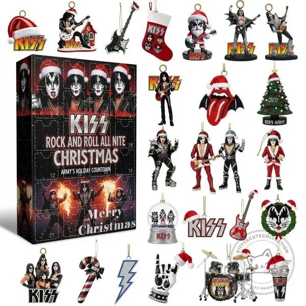KISS Rock and Roll All Nite Christmas Advent Calendar Holiday Countdown