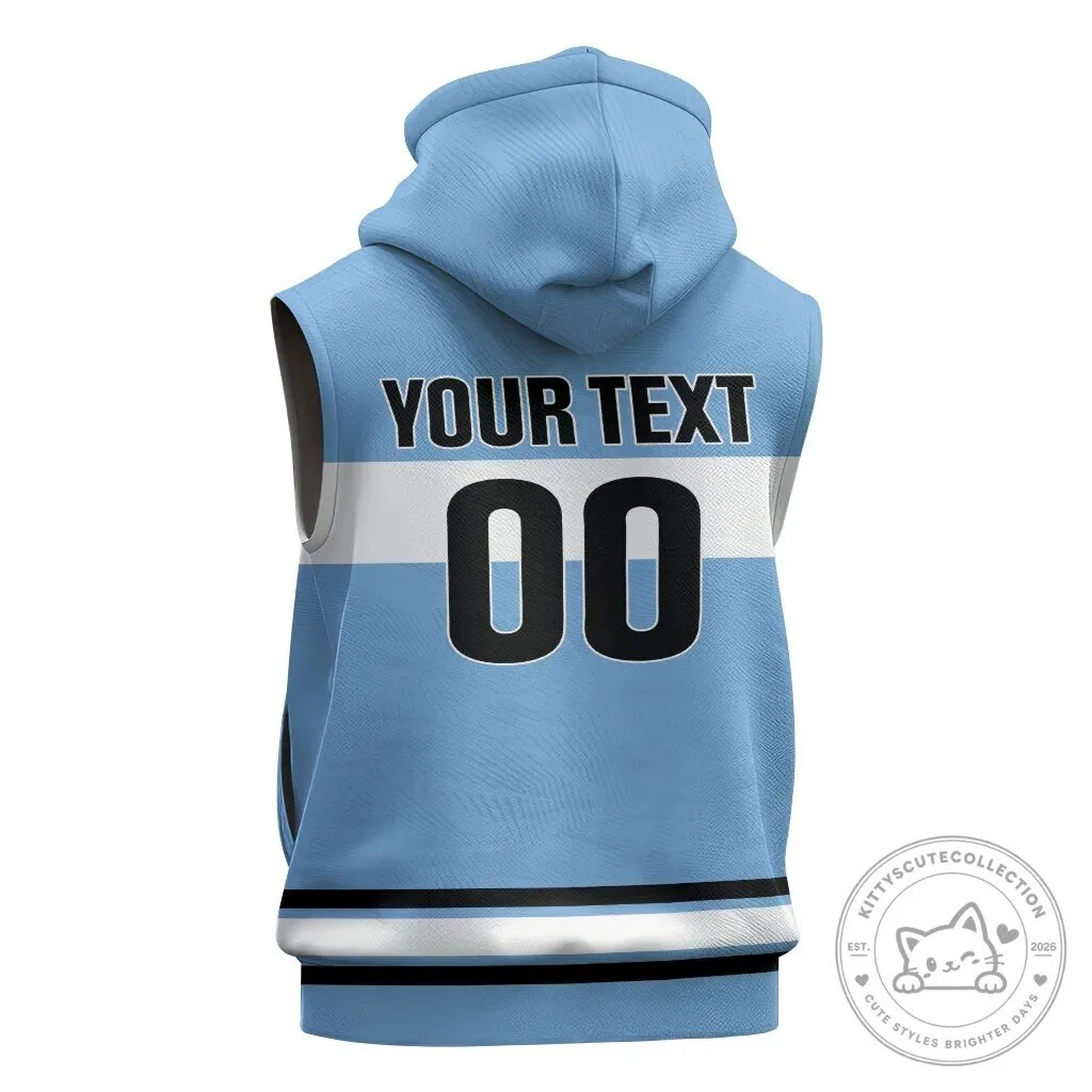 Argentina Hockey Los Leones Go Champions Sleeveless Zip Hoodie 9 Argentina Hockey Los Leones Go Champions Sleeveless Zip Hoodie