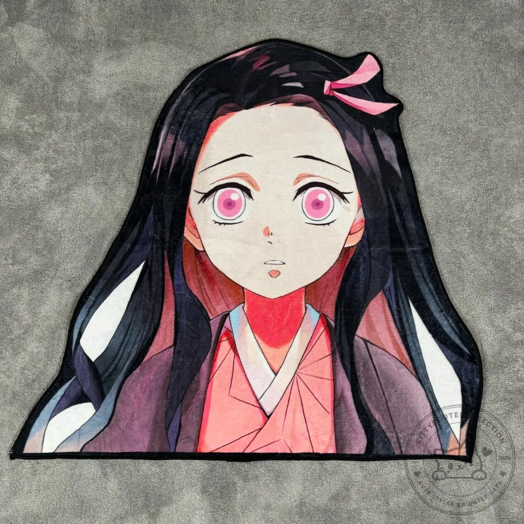 Nezuko Kamado Demon Slayer Anime Manga Character Area Rug Nezuko Kamado Demon Slayer Anime Manga Character Area Rug