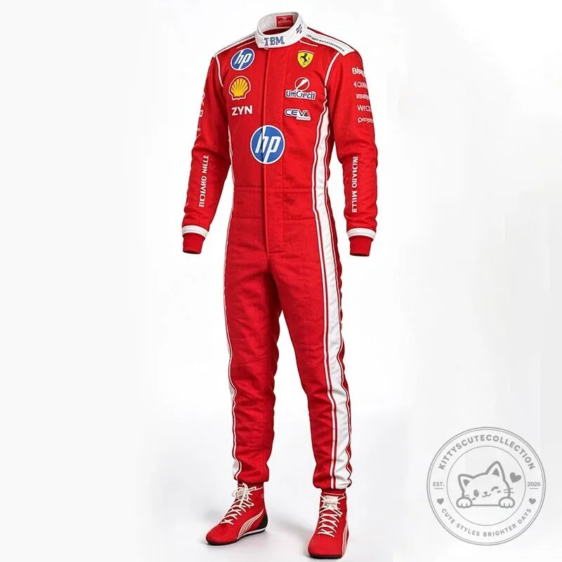 Ferrari Formula One Racing Suit Adult Costume