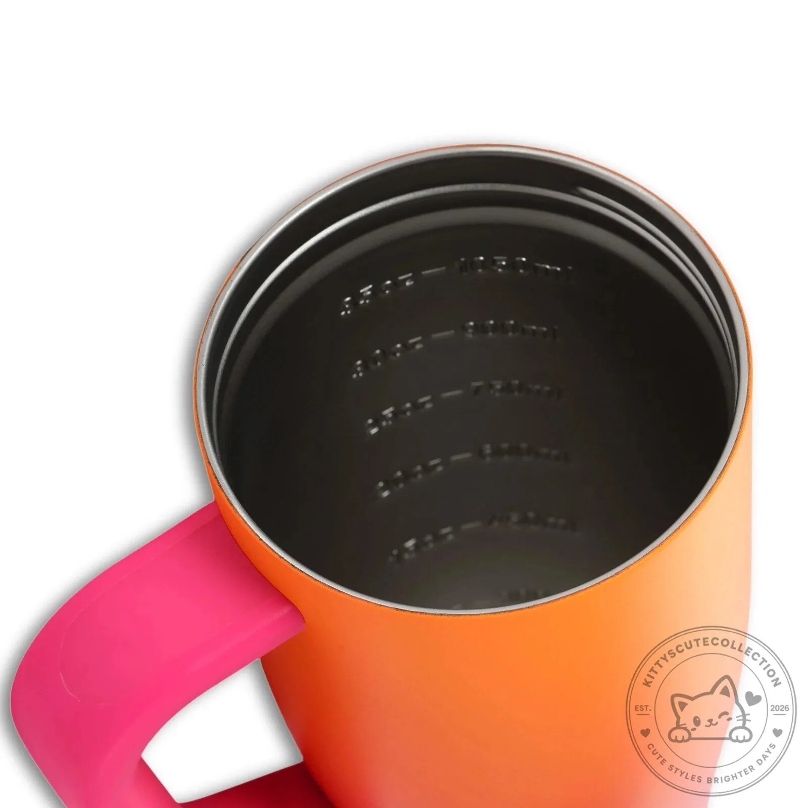 Sunkissed Ombre Insulated Stainless Steel Tumbler with Handle and Straw 16 Sunkissed Ombre Insulated Stainless Steel Tumbler with Handle and Straw