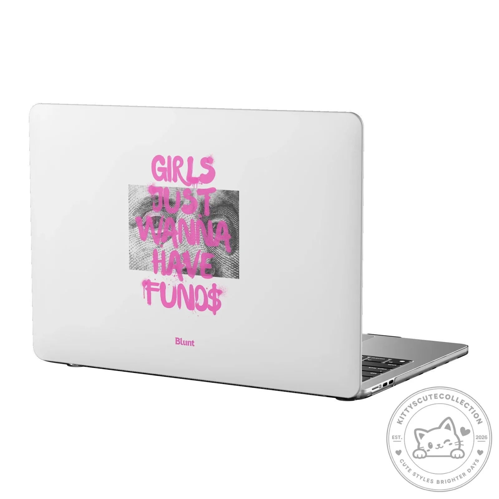 Girls Just Wanna Have Funds Funny MacBook Air Laptop Hard Case