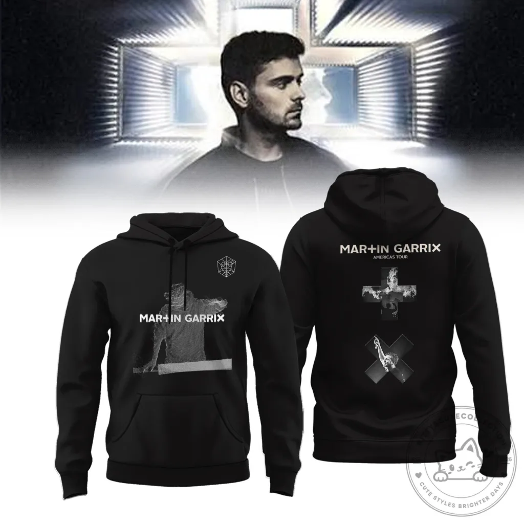 Martin Garrix Americas Tour 2026 Music Festival Black Pullover Hoodie Martin Garrix Americas Tour 2026 Music Festival Black Pullover Hoodie