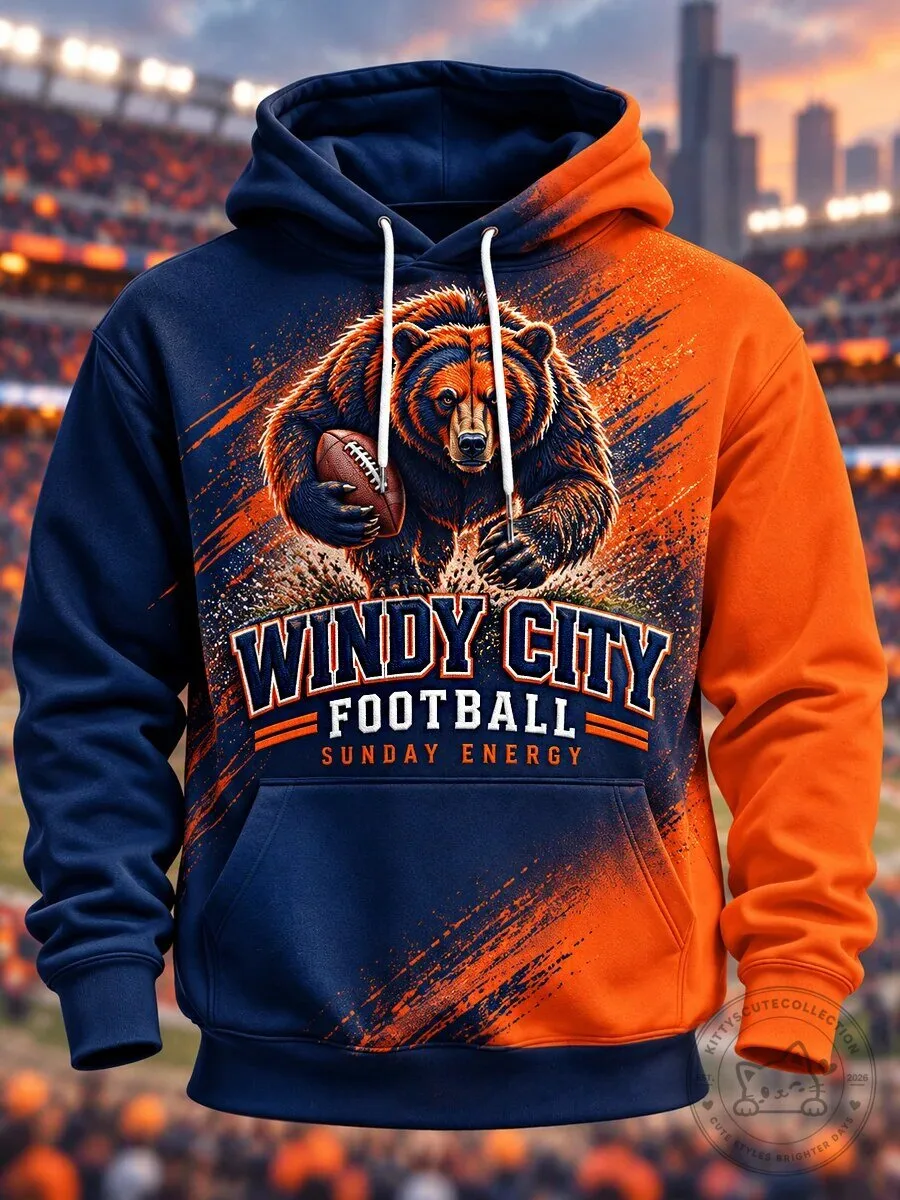 Windy City Football Gameday Energy Hoodie