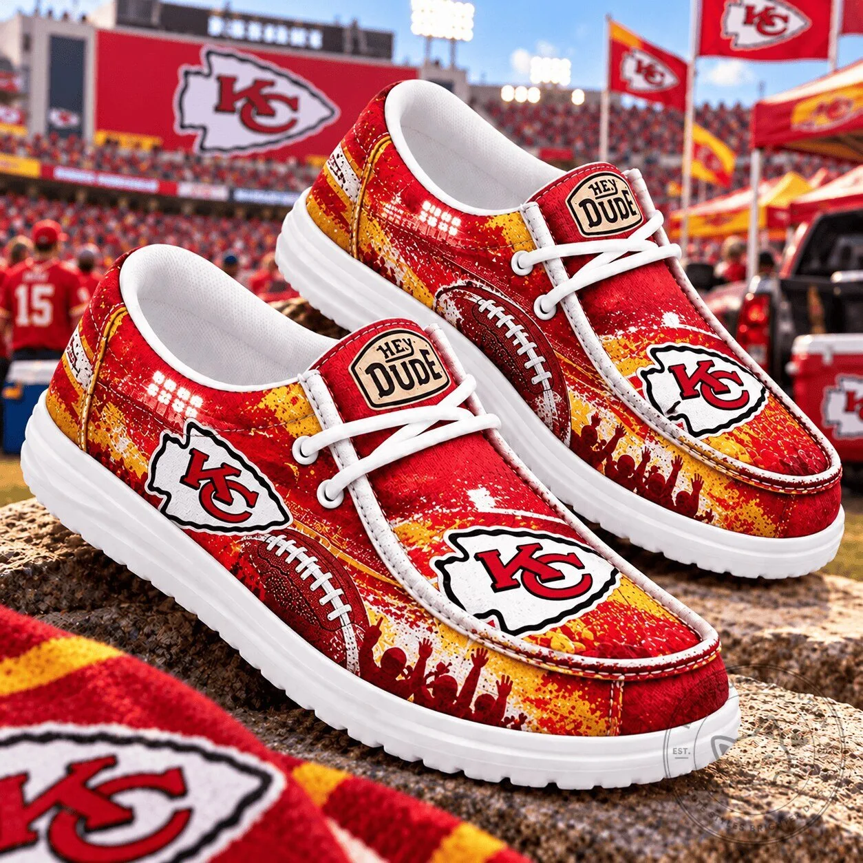 Kansas City Chiefs National Football League Gameday Spirit Loafer Shoes 1 Kansas City Chiefs National Football League Gameday Spirit Loafer Shoes